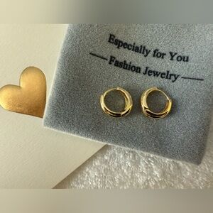 Gold Hoop Earrings